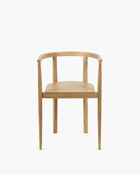 Chaise chêne naturel Elé