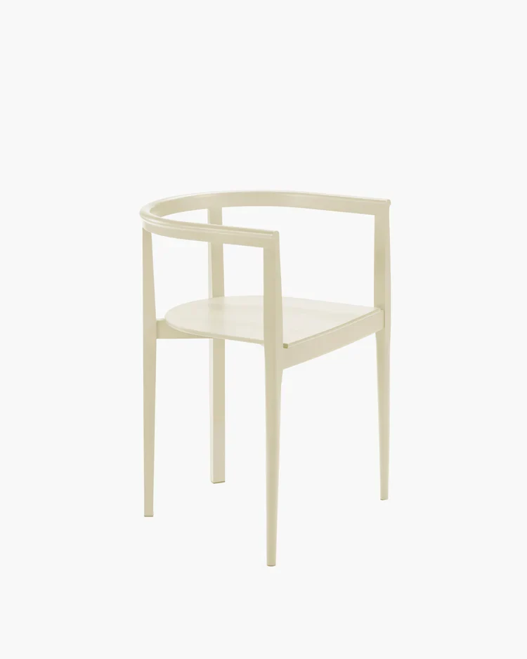Chaise hêtre creme Elé