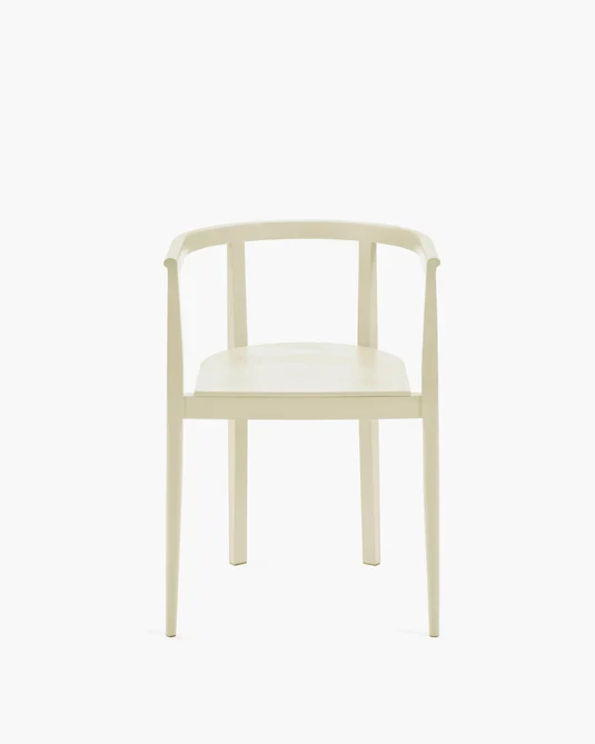 Chaise hêtre creme Elé