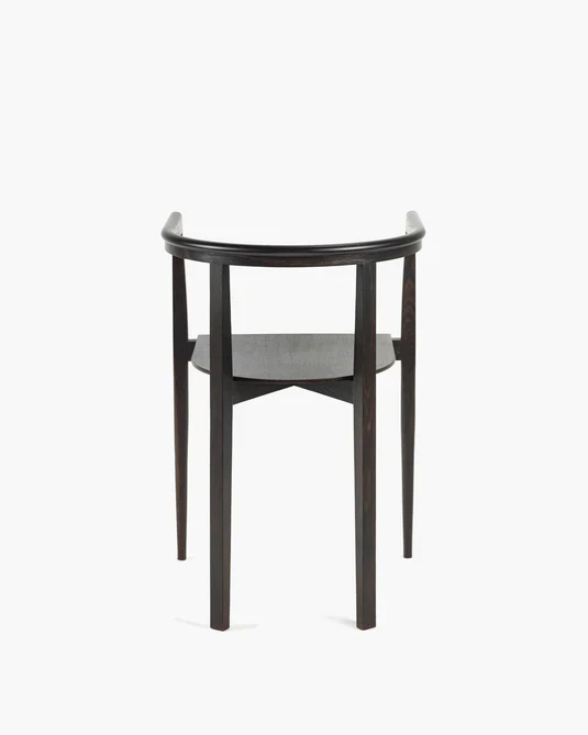 Chaise chêne marron Elé
