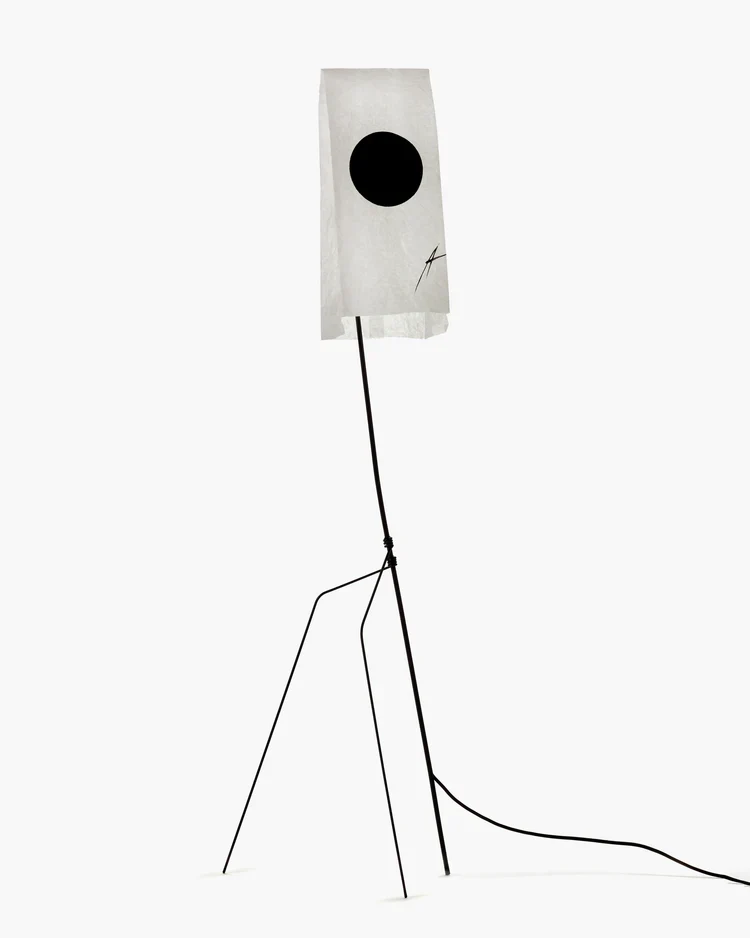 Lampe de table noir/blanc EO