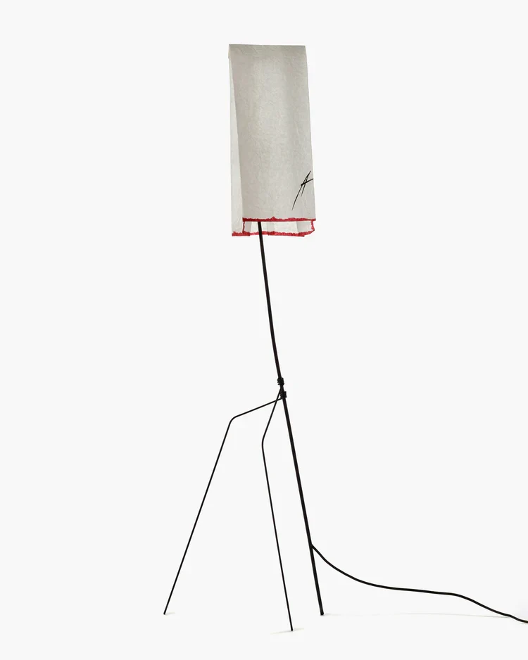 Lampe de table noir/blanc EO