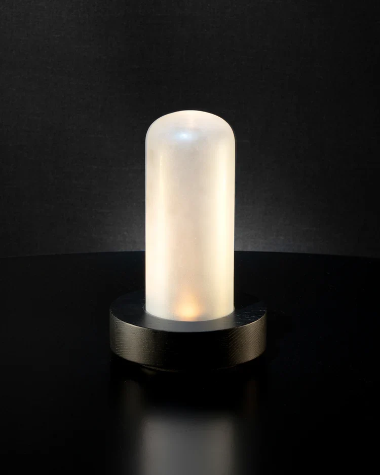 Lampe de table noir/blanc Lex