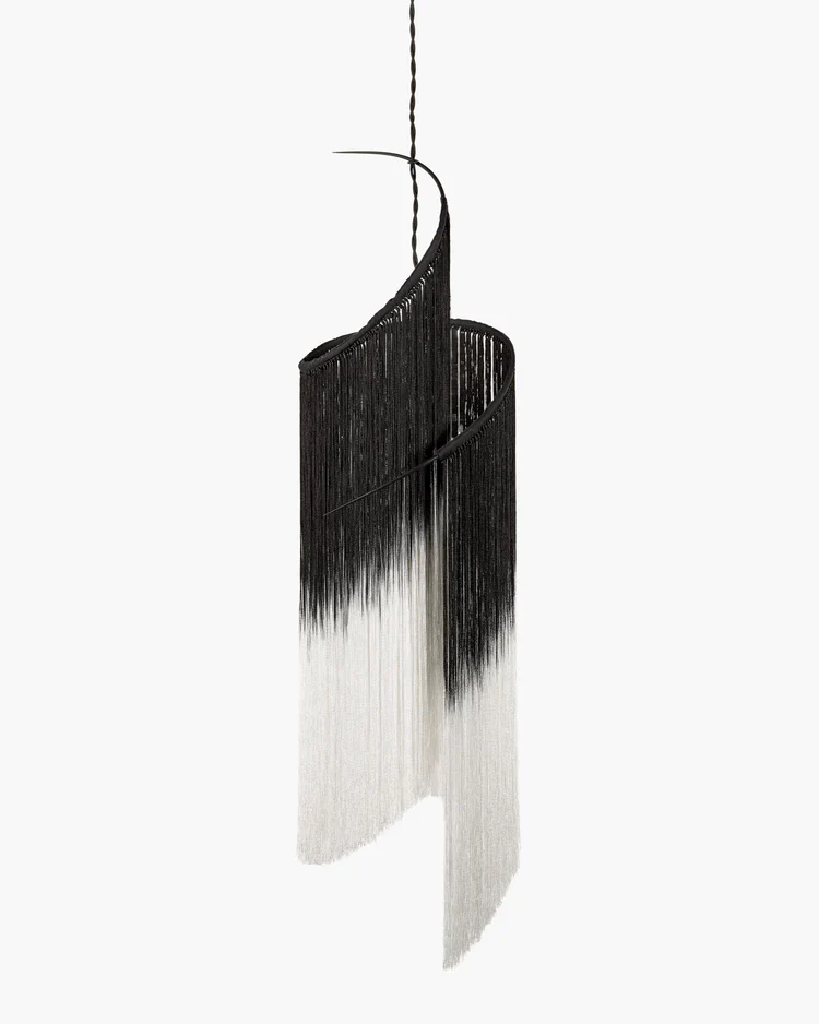 Suspension noir/blanc Rey 1