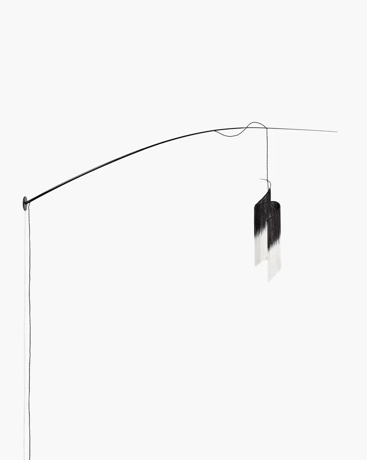 Applique noir/blanc Rey 2