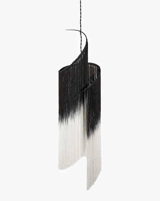 Applique noir/blanc Rey 2