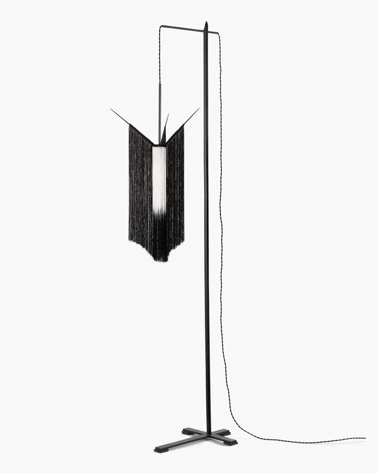 Lampadaire noir/blanc Chan 2