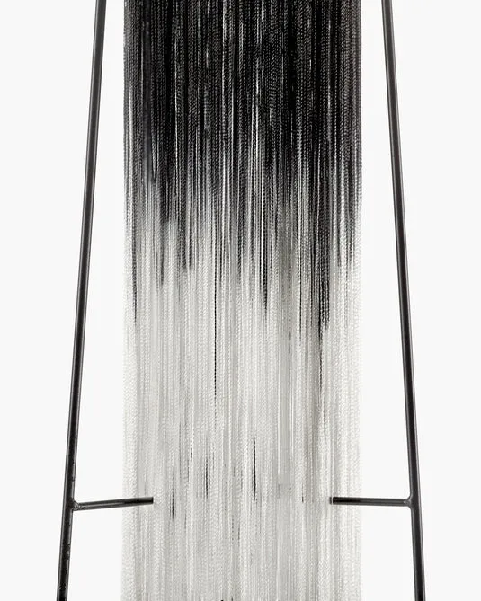 Lampe de table noir/blanc Kiki