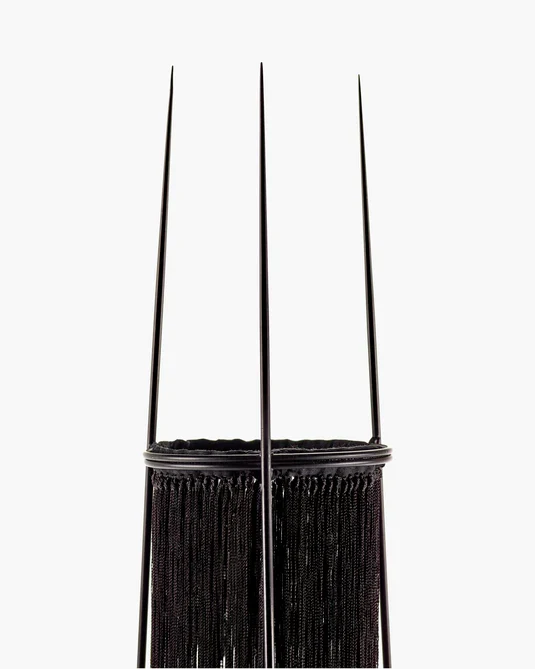 Lampe de table noir/blanc Kiki