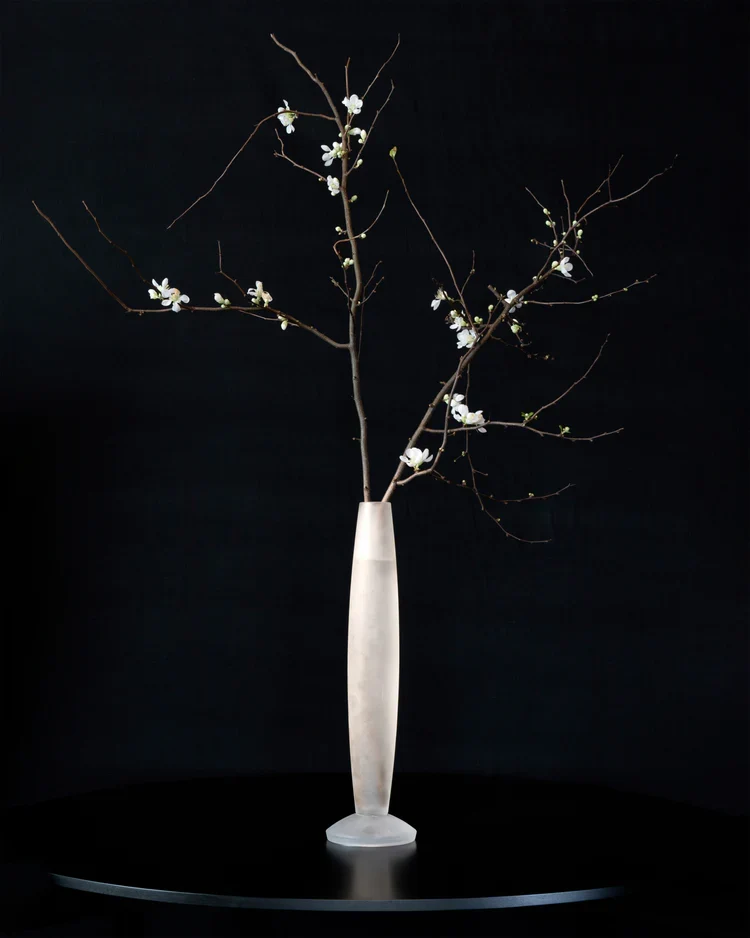 Vase blanc Lance