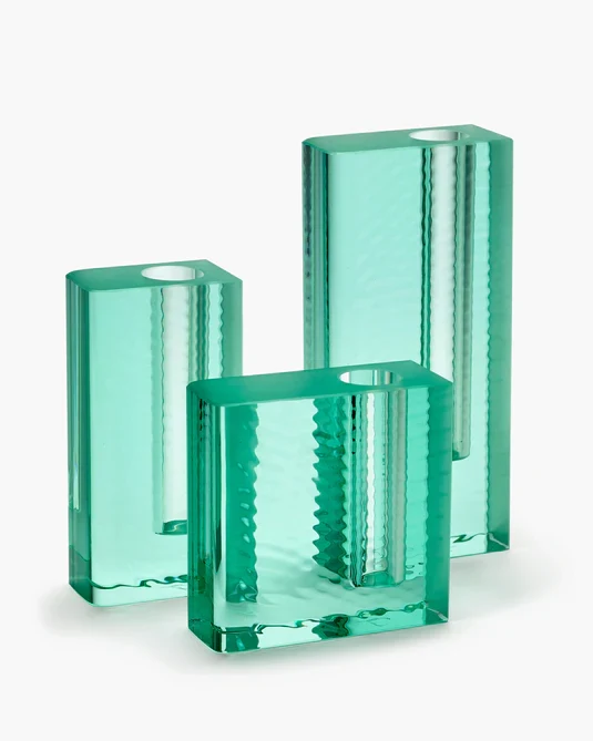 Vase vert d'eau Edu 2