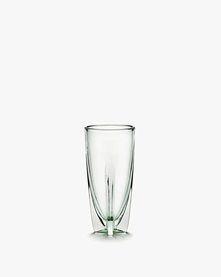 Verre universel haut 10cl vert pâle Dora