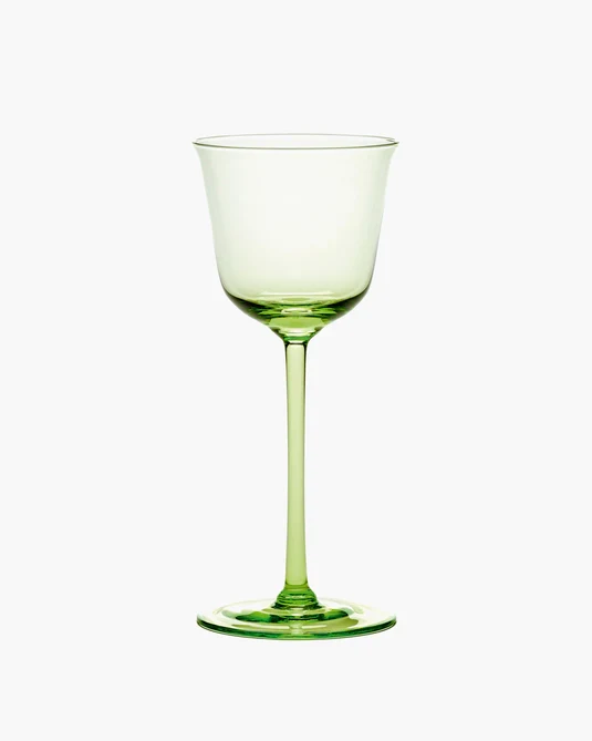 Verre à vin blanc 15cl vert Grace