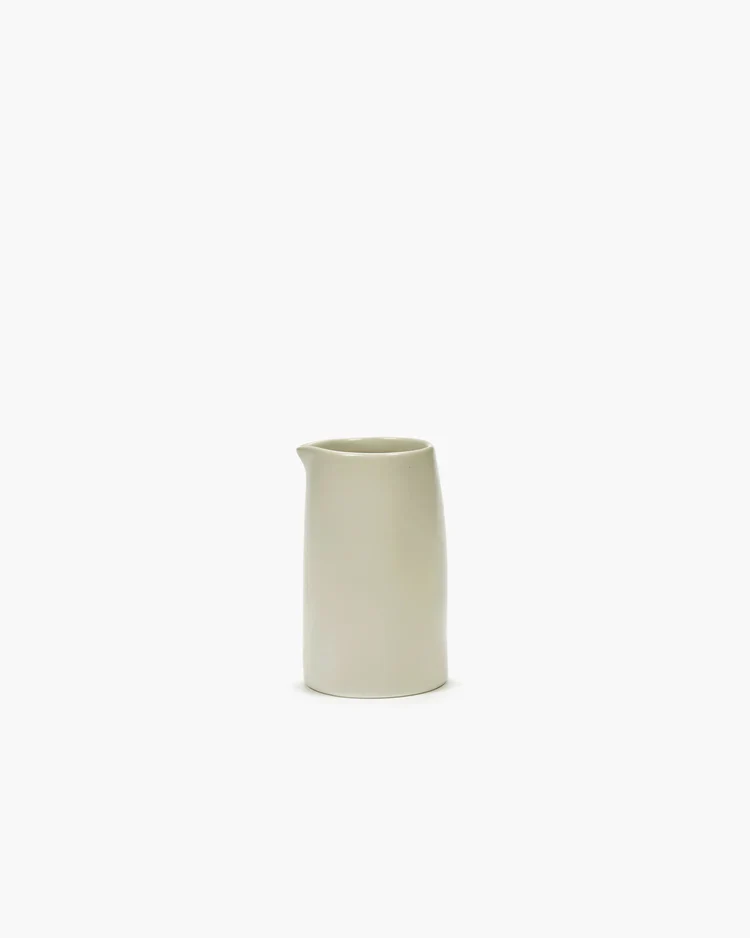Pot à lait/crémier blanc cassé Ra