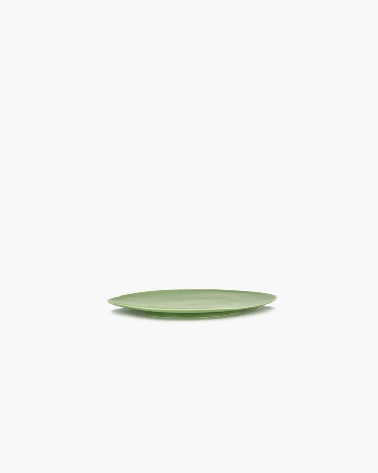 Assiette à petit-déjeuner verte Ra