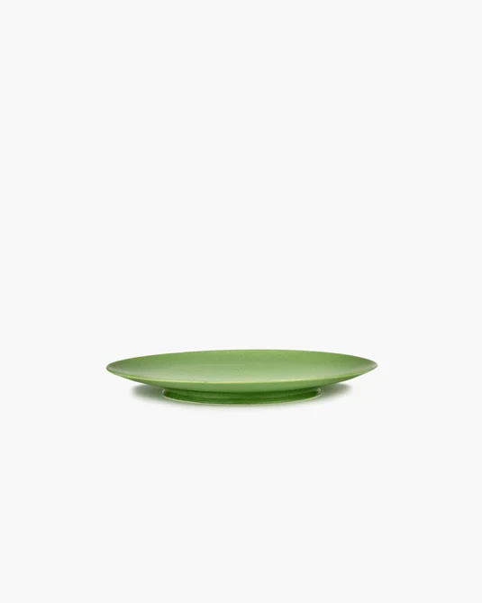 Assiette à entrée verte Ra