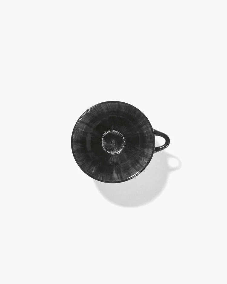 Tasse blanc/noir variation C Dé