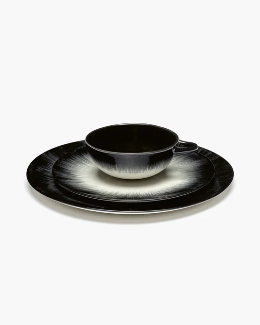 Tasse blanc/noir variation B Dé