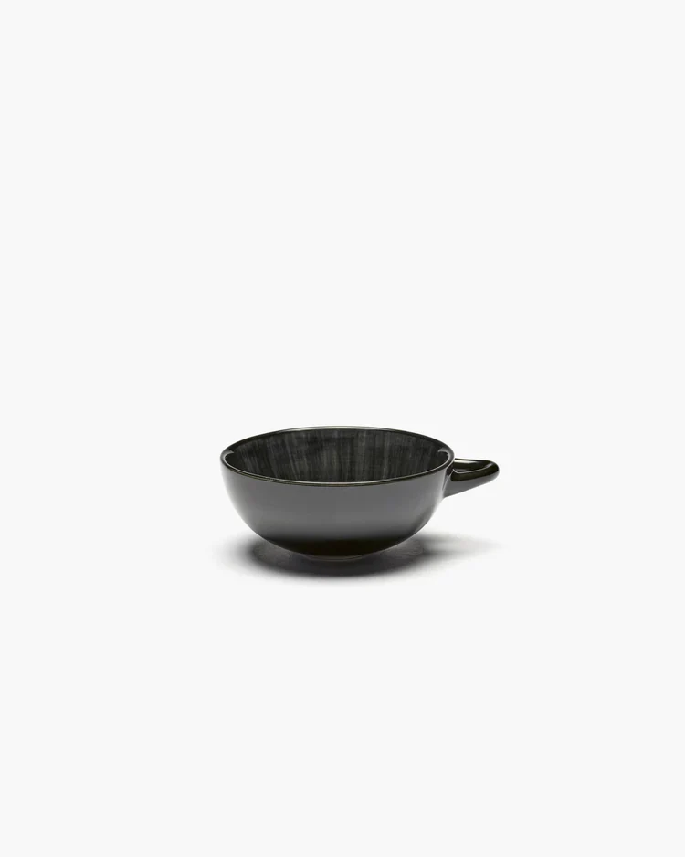 Tasse à expresso blanc/noir variation C Dé