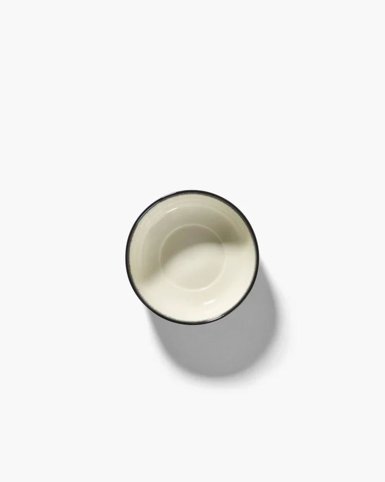 Bol XS blanc/noir variation D Dé