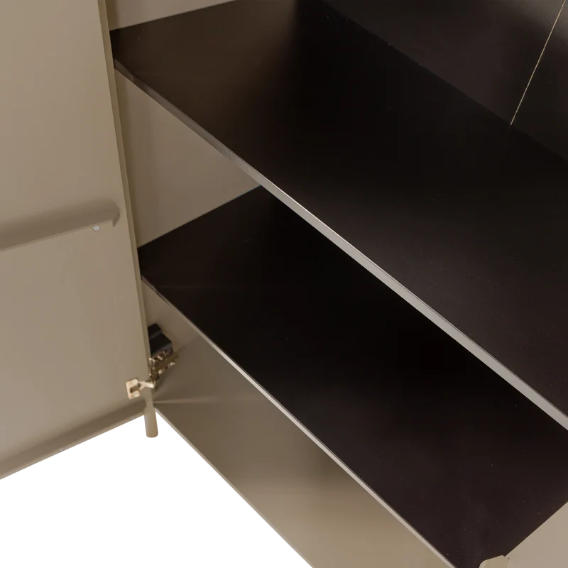 Gunnar 2-deurs kast grenen mud