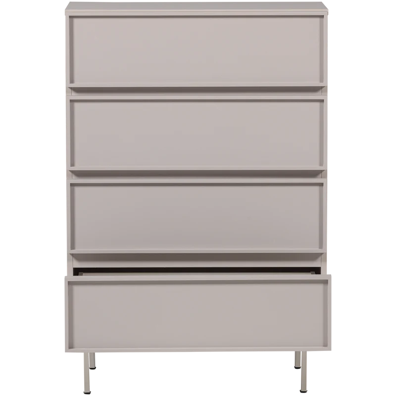 Tours ladekast 4 lades melamine/MDF zand