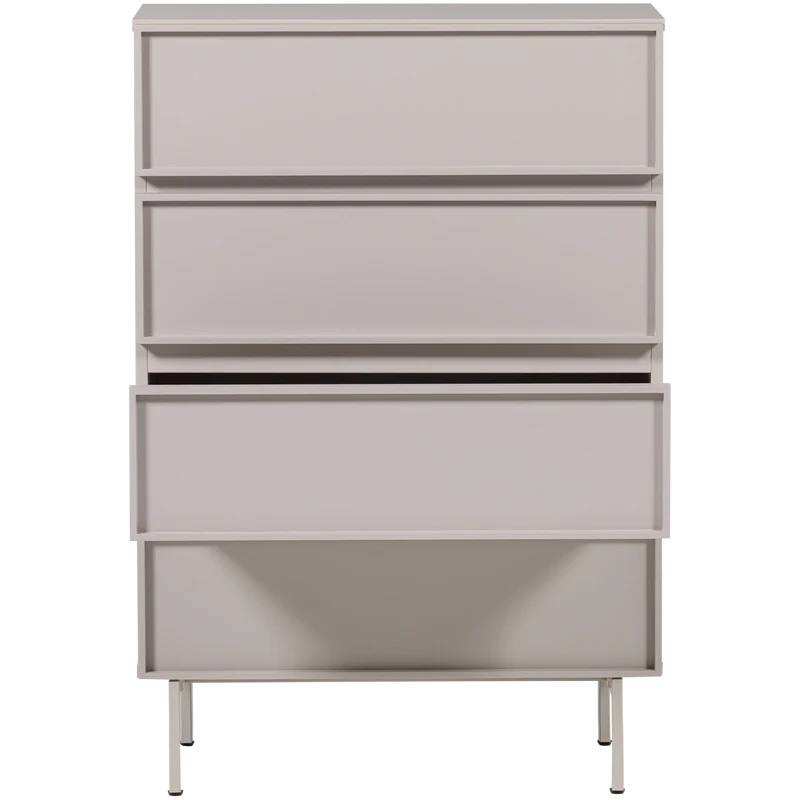 Tours ladekast 4 lades melamine/MDF zand