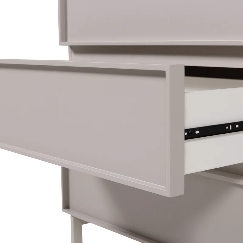 Tours ladekast 4 lades melamine/MDF zand