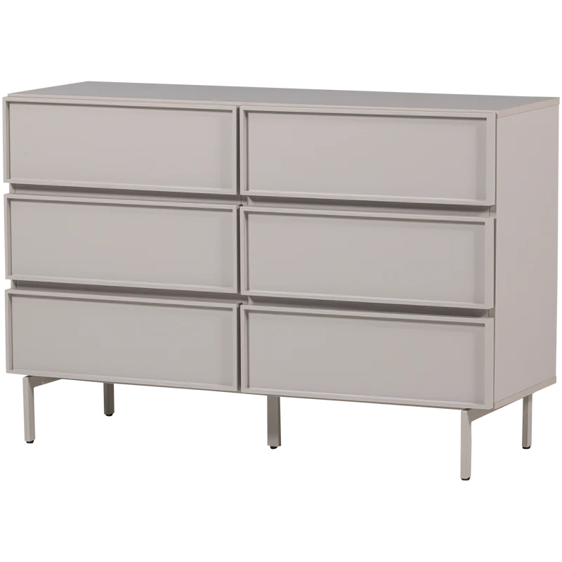 Tours ladekast 6 lades melamine/MDF zand