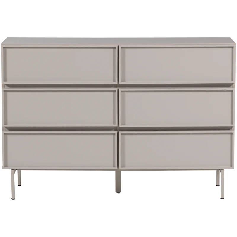 Tours ladekast 6 lades melamine/MDF zand