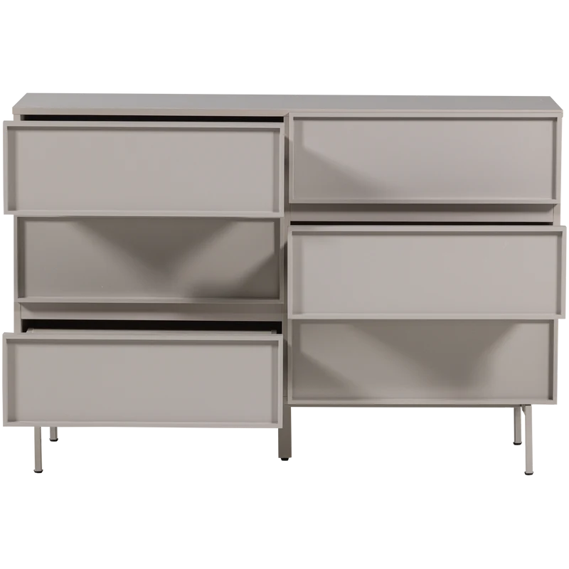 Tours ladekast 6 lades melamine/MDF zand