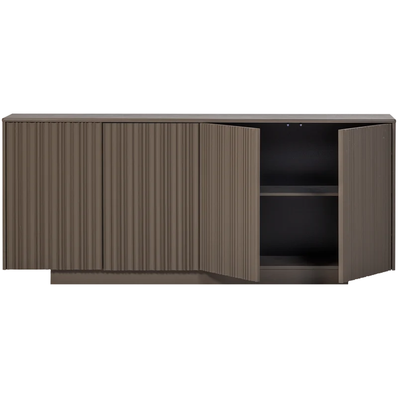 Nova dressoir 200 cm grenen truffel bruin