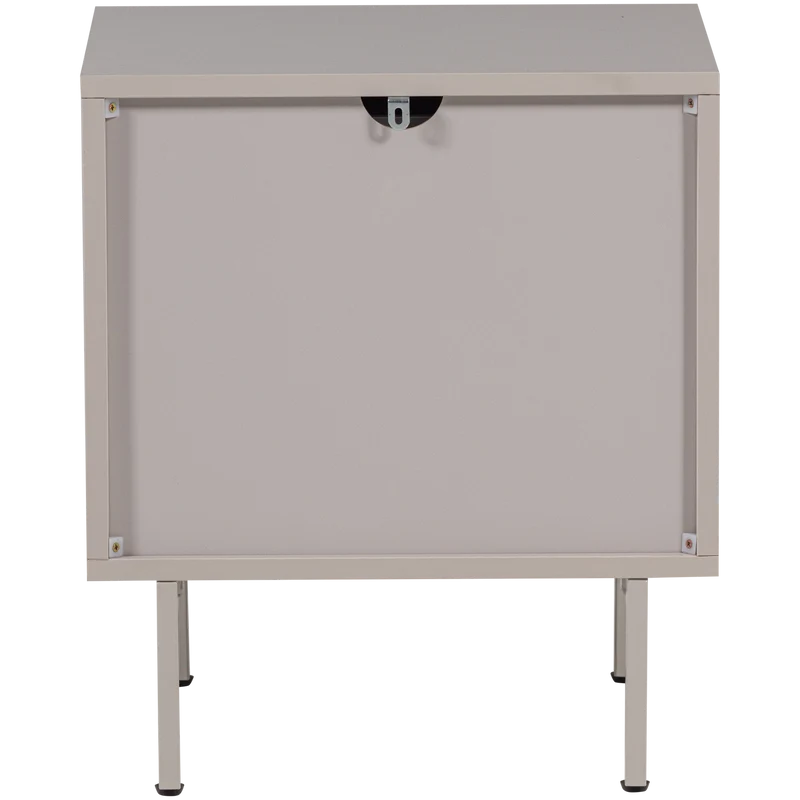 Tours ladekast/nachtkastje 2 lades melamine/MDF zand