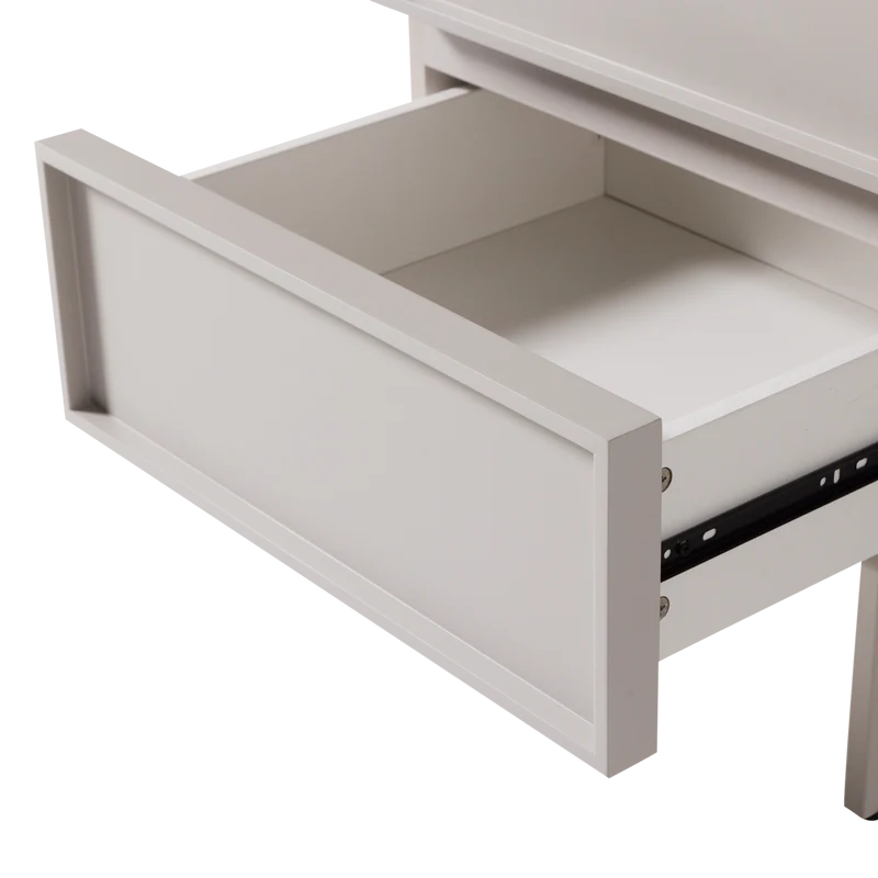 Tours ladekast/nachtkastje 2 lades melamine/MDF zand