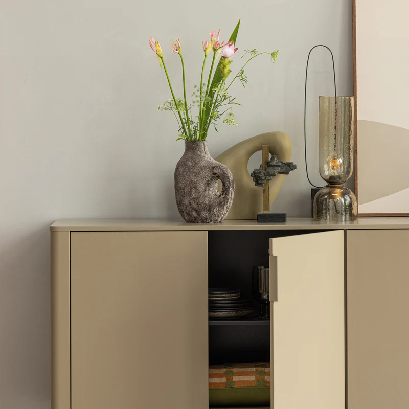 Gunnar dressoir 200 cm grenen mud