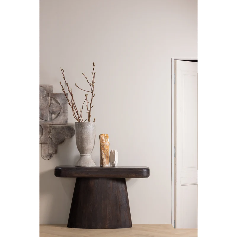 Amco sidetable mangohout zwart