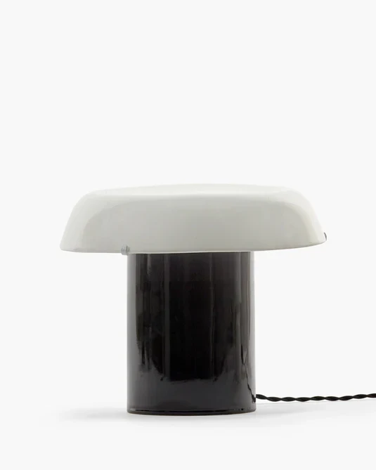 Lampe de table Noir/Blanc Céline 01