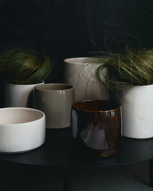 Pot de fleurs 06 Vaso Gris