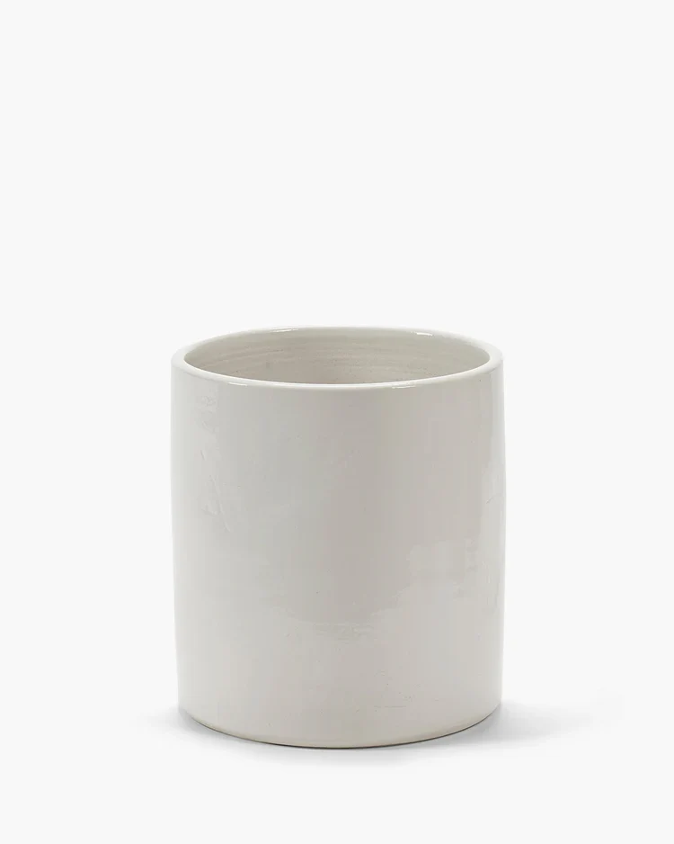 Pot de fleurs 06 Vaso Blanc
