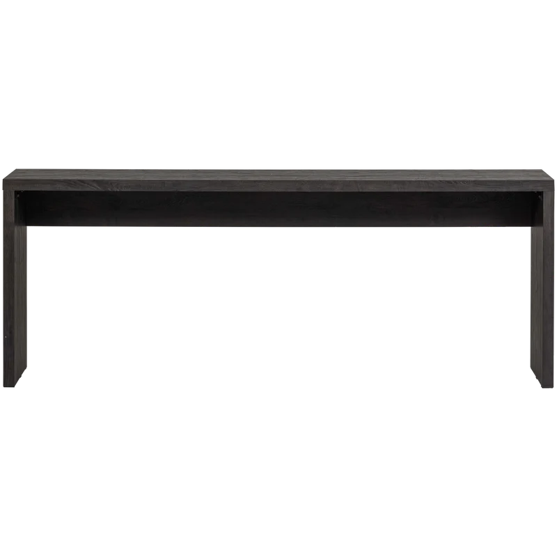 Maan sidetable MDF donkerbruin