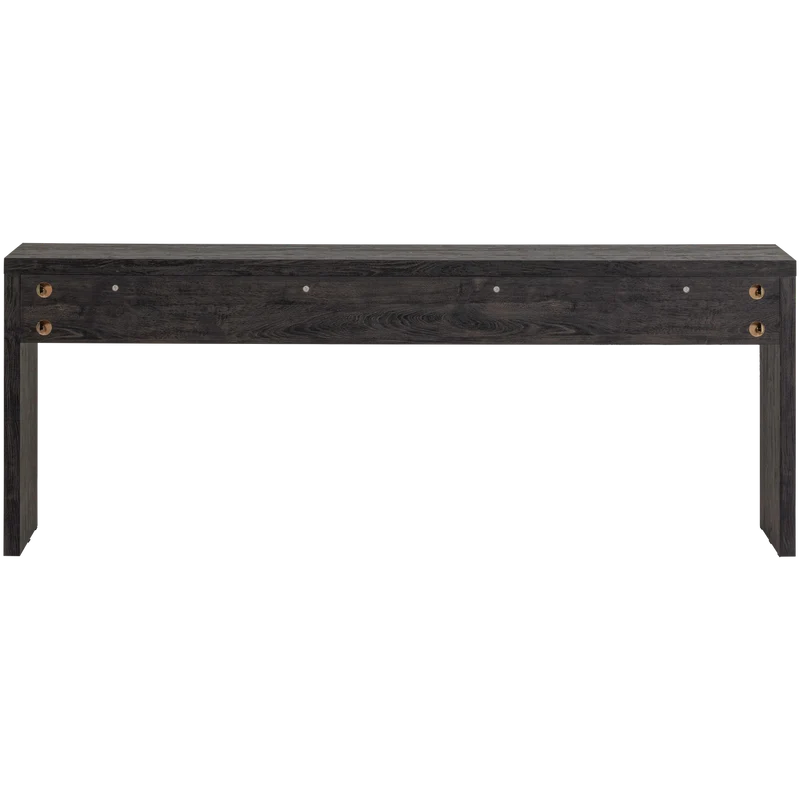 Maan sidetable MDF donkerbruin