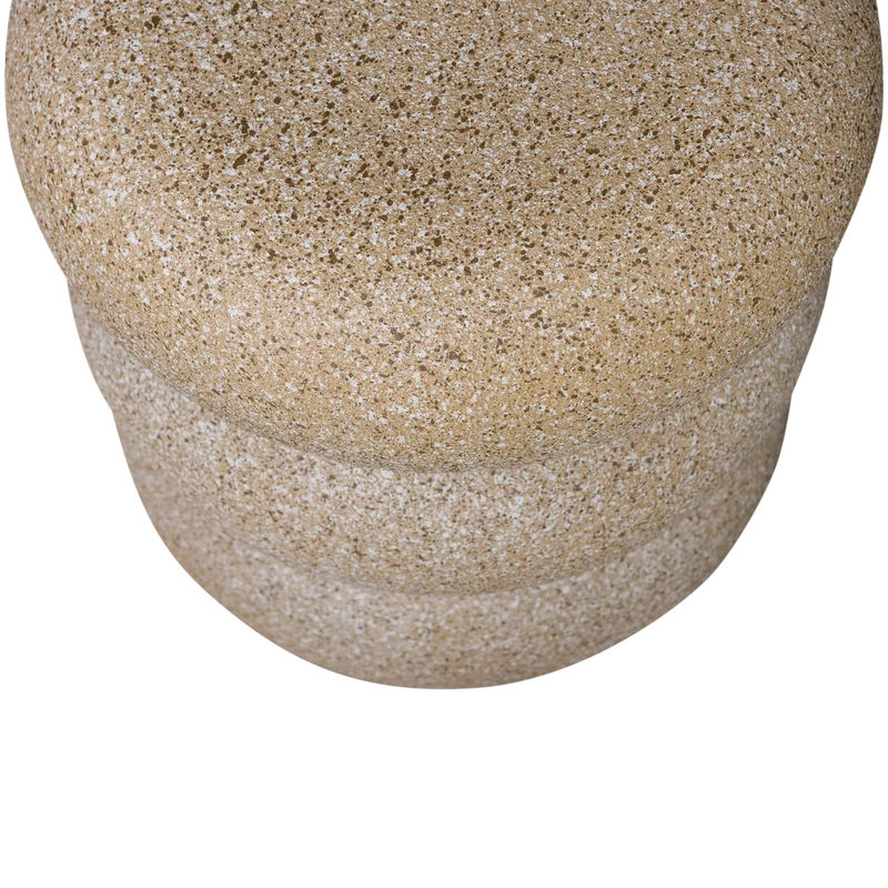 Laurel bijzettafel met spikkels beige