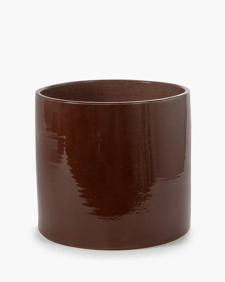 Pot de fleurs 04 Vaso Brun