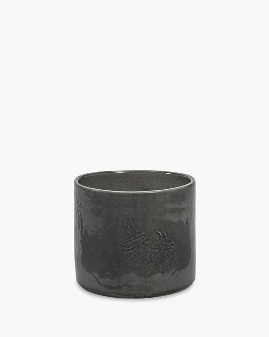 Pot de fleurs 02 Vaso Anthracite