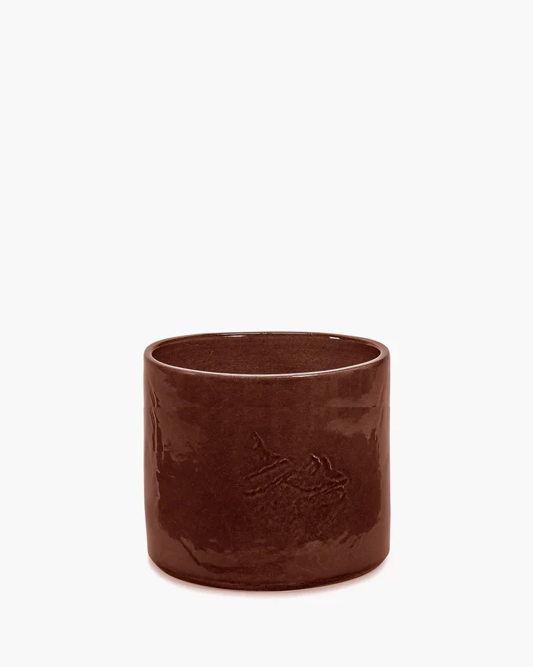 Pot de fleurs 02 Vaso Brun