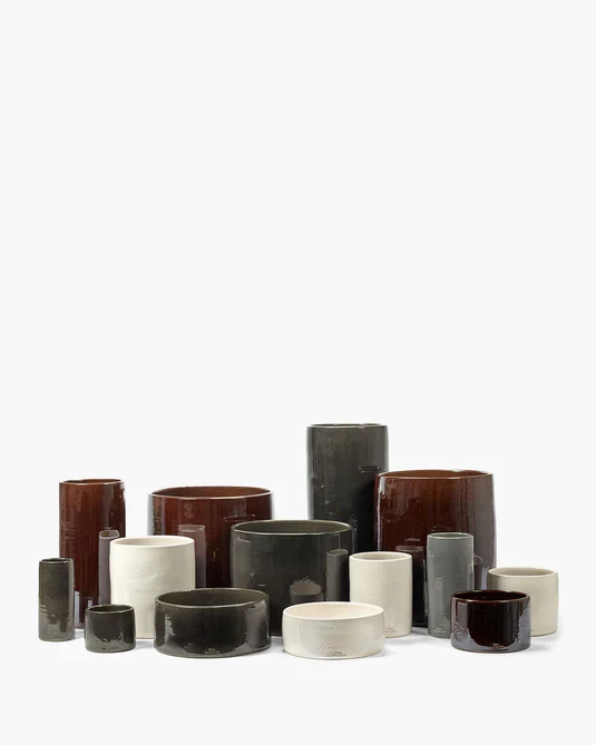 Pot de fleurs 01 Vaso Anthracite