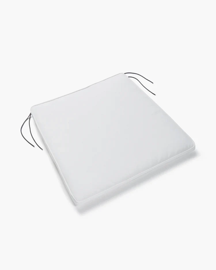 Coussin pour chaise lounge d'extérieur August Blanc