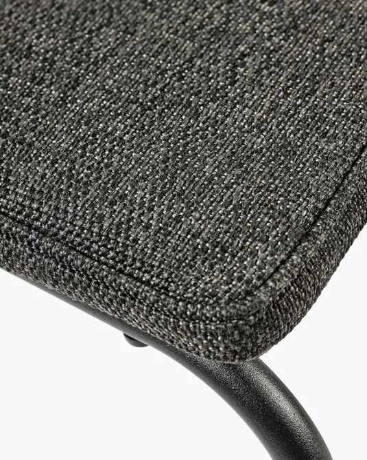 Coussin M pour chaise d'extérieur August Noir