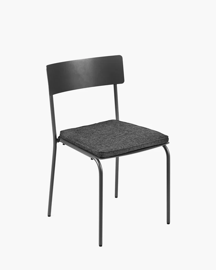 Coussin S pour chaise d'extérieur August Noir