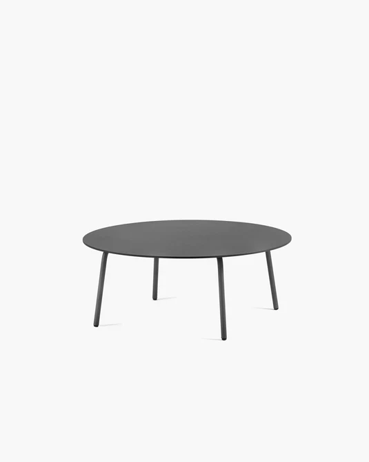 Table d'appoint d'extérieur L August Noir